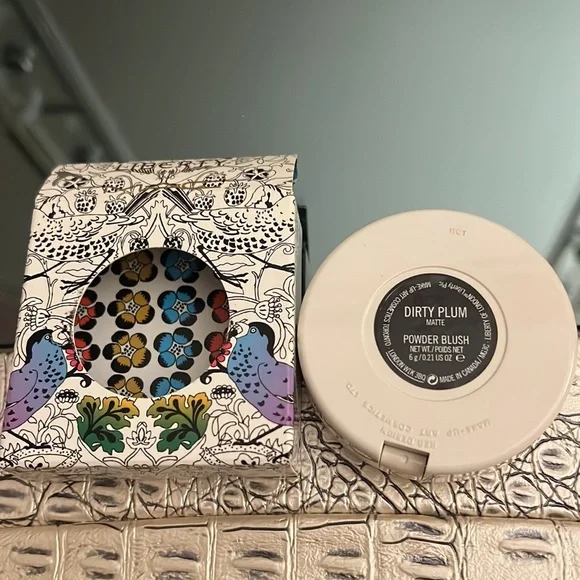 NIB! Mac Cosmetics Liberty Of London Powder Blush In Color Dirty Plum. - Picture 8 of 8